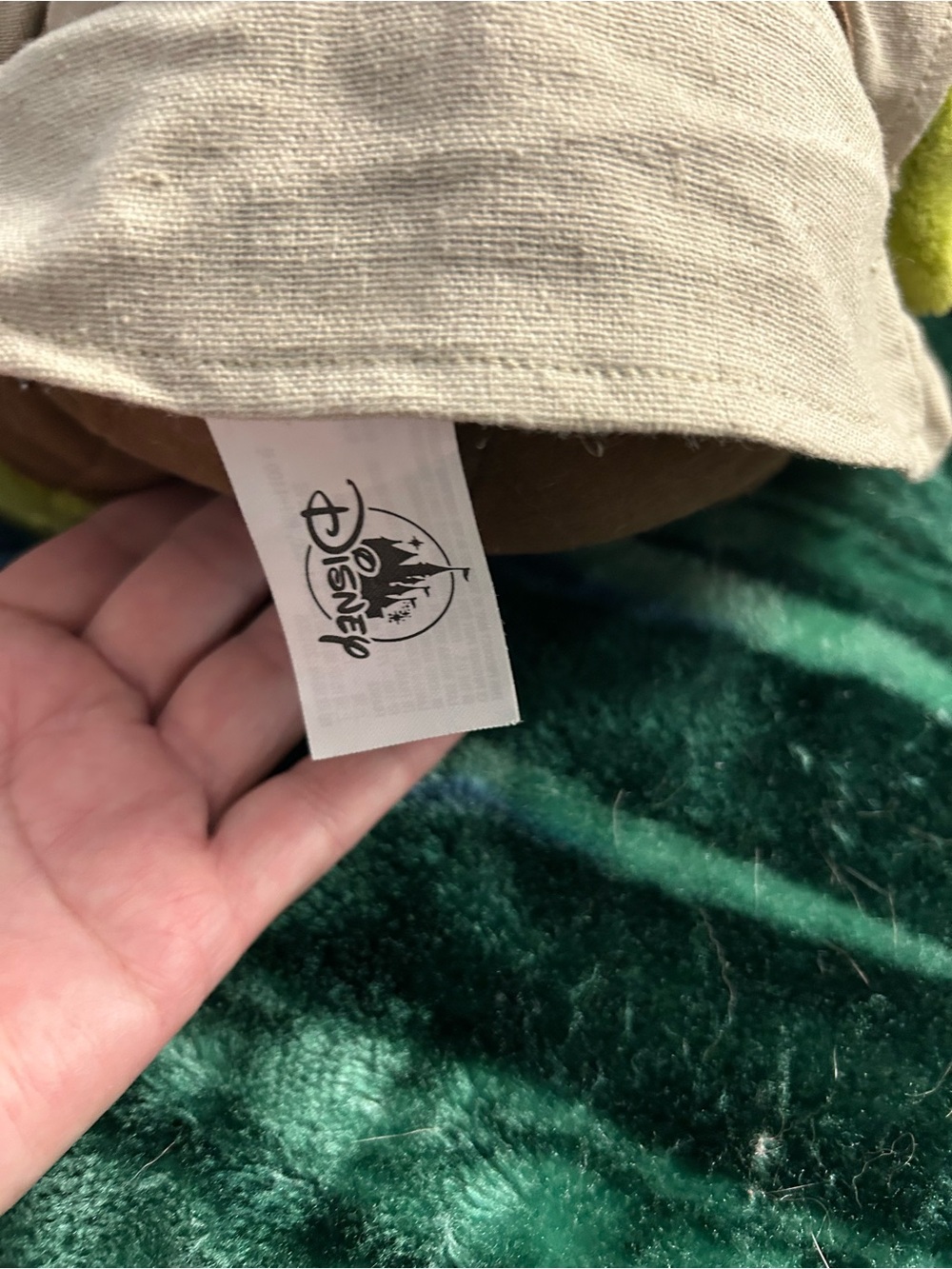 Disney Parks Big Fret Green Yoda Plush - Soft - Picture 6 of 6